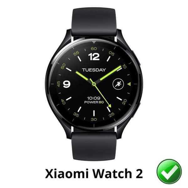 Skyddsskärm för Xiaomi Watch 2 [Pack 6] Plastskydd Film Resistenta Ultra Tunn Phonillico