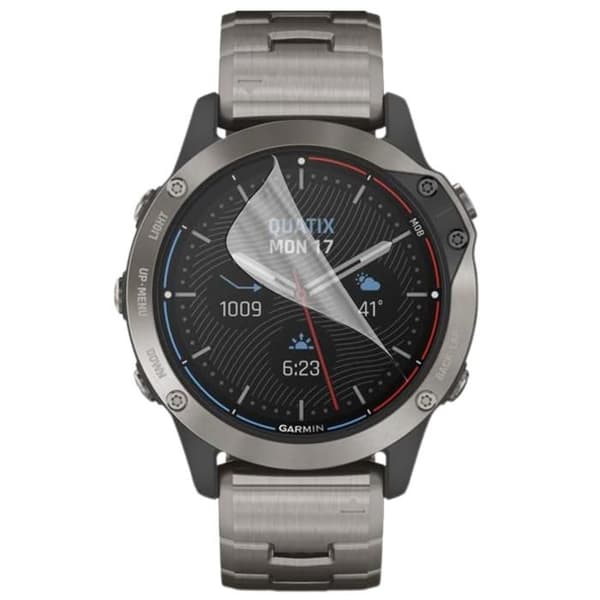 Skärmskydd för Garmin Quatix 6 [Pack 6] Ultrafint Plastskydd Phonillico