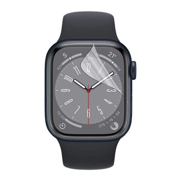 Skyddsskärm för Watch Serie 8 - 41mm [Pack 6] Hållbart Plastskydd Ultra Tunt Phonillico