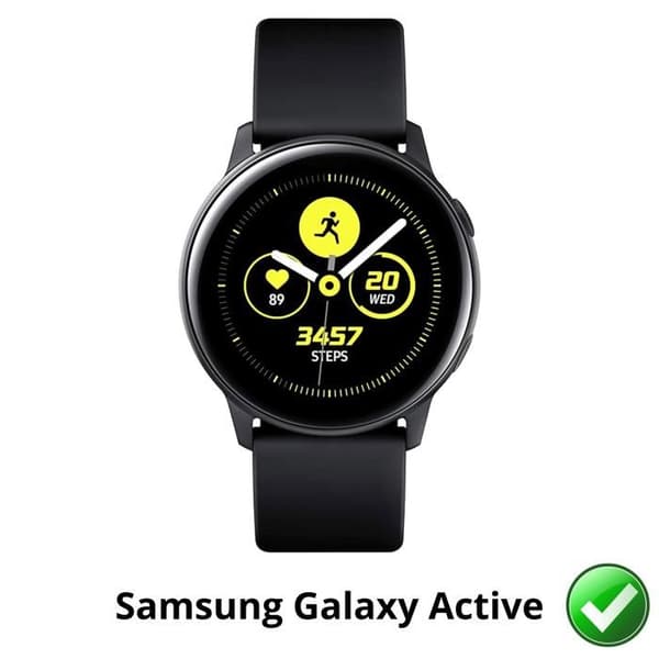 Skydd för skärm för Samsung Galaxy Active [Pack 6] Ultra tunn plast skyddande film Phonillico