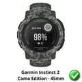 Miniatyrbild 2 av 3: Skydd för skärm till Garmin Instinct 2 Camo Edition - 45mm [Pack 6] Ultra tunn plast skyddsfilm Phonillico