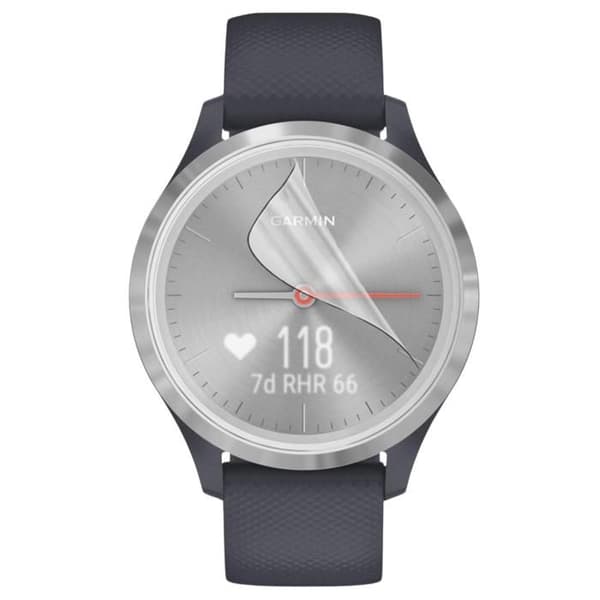 Skärmskydd för Garmin Vivomove 3S [Pack 6] Ultra Tunn Hållbar Plastfilm Phonillico