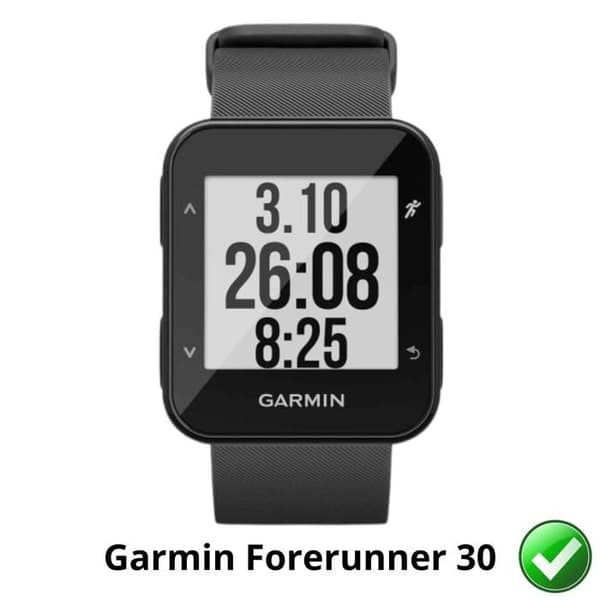 Skärmskydd för Garmin Forerunner 30 [Pack 6] Plastskyddfilm Resistent Ultratunna Phonillico