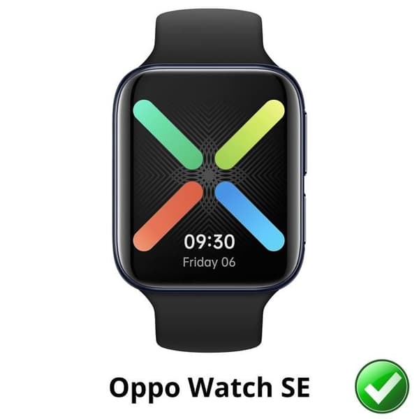 Skydd för skärm till Oppo Watch SE [Pack 6] Ultra tunt skyddande plastfilm Phonillico