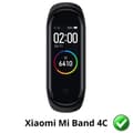 Miniatyrbild 2 av 3: Skyddsskärm för Xiaomi Mi Band 4C [Pack 6] Plastfilm Skyddande Motståndskraftig Ultra Tunn Phonillico