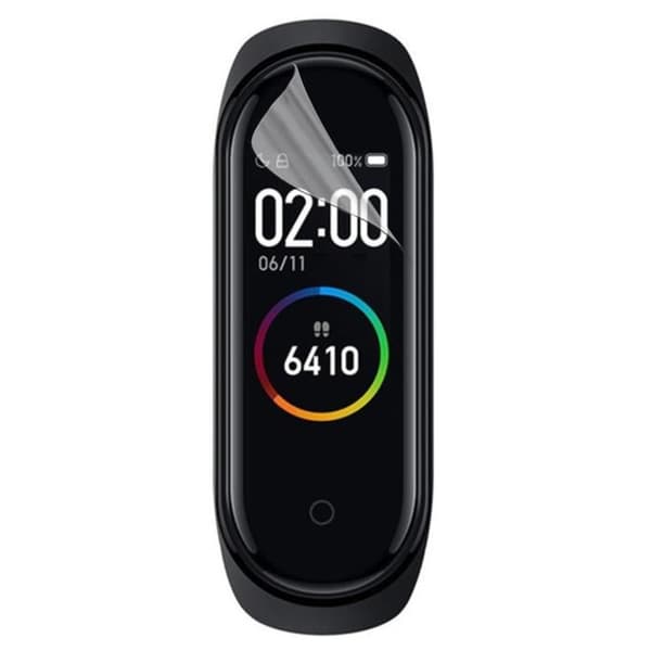 Skyddsskärm för Xiaomi Mi Band 4C [Pack 6] Plastfilm Skyddande Motståndskraftig Ultra Tunn Phonillico
