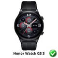 Miniatyrbild 2 av 3: Skärmskydd för Honor Watch GS 3 [Pack 6] Ultratunn Resistent Plastfilms Skydd Phonillico