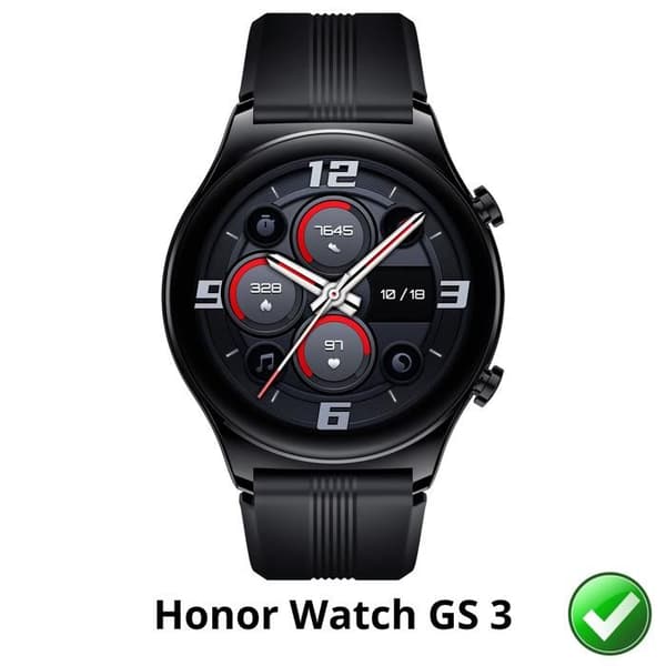Skärmskydd för Honor Watch GS 3 [Pack 6] Ultratunn Resistent Plastfilms Skydd Phonillico