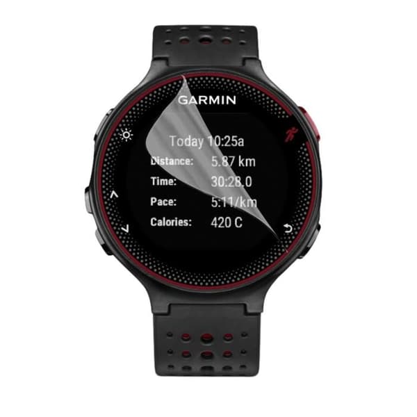 Skydd för skärm till Garmin Forerunner 235 [Pack 6] Ultra tunn skyddsfolie av plast Phonillico