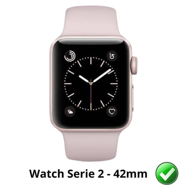 Skydd för skärmen till Watch Serie 2 - 42mm [Pack 6] Plastfolie Skyddande Ultra Tunn Phonillico