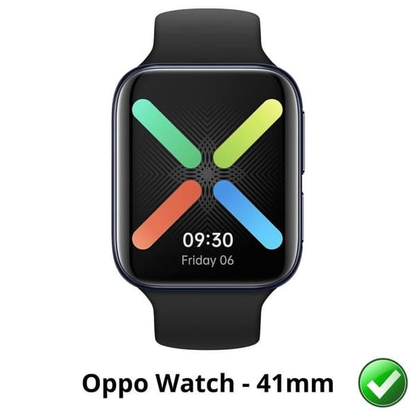 Skyddsskärm för Oppo Watch - 41mm [Pack 6] Ultratut plastskyddfilm Phonillico