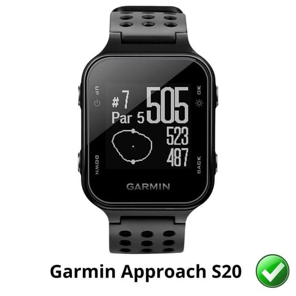 Skydd för skärm för Garmin Approach S20 [Pack 6] Ultra Tunn Plastskydd Phonillico