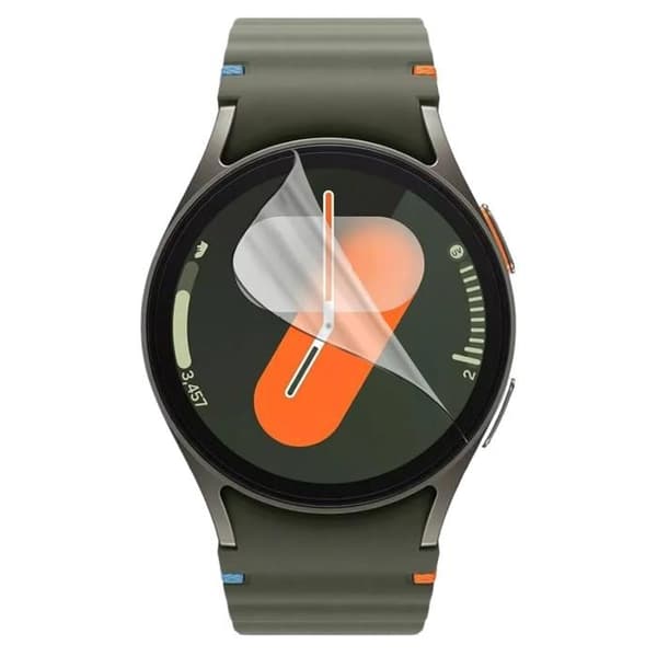 Skyddsglas för Samsung Galaxy Watch 7 - 44mm [Pack 6] Ultra Tunn Plastfilm skyddande Fodral Phonillico