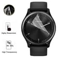 Miniatyrbild 3 av 3: Skärmskydd för Garmin Vivomove Trend [Pack 6] Hållbart Ultra Tunt Plastskydd Phonillico