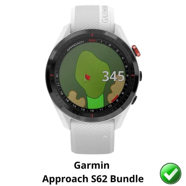 Skyddsplast för Garmin Approach S62 Bundle [Pack 6] Ultra Tun Plastskyddsfilm Phonillico