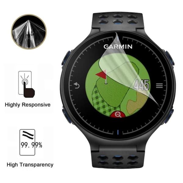 Skärmskydd för Garmin Approach S5 [Pack 6] Ultra Tunn Hållbar Plastfilm Phonillico