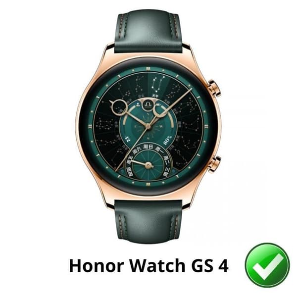 Skärmskydd för Honor Watch GS 4 [Pack 6] Ultra Tunn Hållbar Plastskydd Phonillico