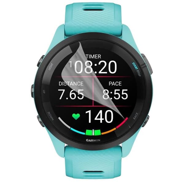 Skyddsglas för Garmin Forerunner 265s [Pack 6] Ultra Tunn Plastfilm Skyddsfine Phonillico