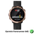 Miniatyrbild 2 av 3: Skyddsskärm för Garmin Forerunner 645 [Pack 6] Hållbart Ultra Tunt Plastiskt Skyddsfördelande Phonillico
