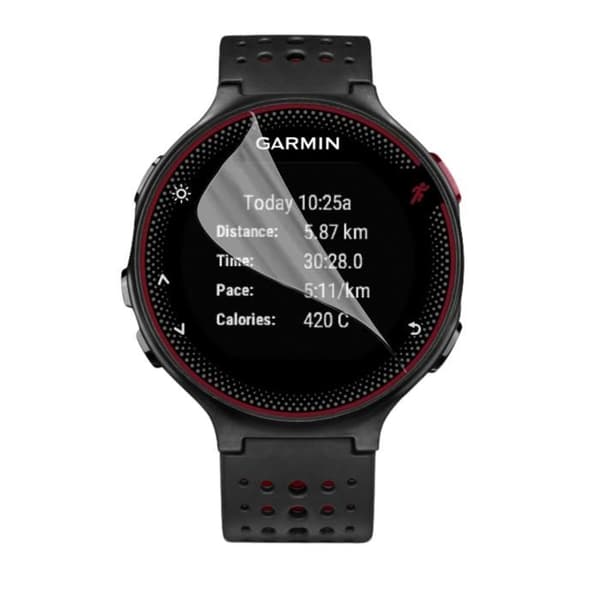 Skyddsskärm för Garmin Forerunner 225 [Pack 6] Ultraflexibelt skyddande plastfilm Phonillico