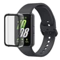 Miniatyrbild 1 av 6: Coque för smartklocka kompatibel med Samsung Galaxy Fit 3 - Hård skyddande transparent etui med härdat glas.