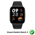 Miniatyrbild 2 av 3: Skyddsglas för Xiaomi Redmi Watch 3 [Pack 6] Ultra Tunn Plastfilm Skyddande Phonillico