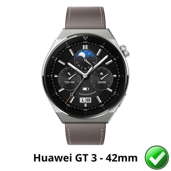 Skärmskydd för Huawei GT3 - 42mm [Pack 6] Ultra Tunn Plastskydd Film Phonillico