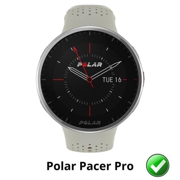 Skyddsskärm för Polar Pacer Pro [Pack 6] Ultra Tunn Plastfilm Skydd Phonillico
