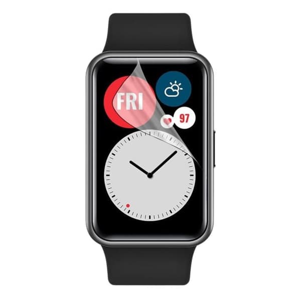 Skärmskydd för Huawei Watch Fit [Pack 9] Ultraslät Plastskydd Filmpack Phonillico
