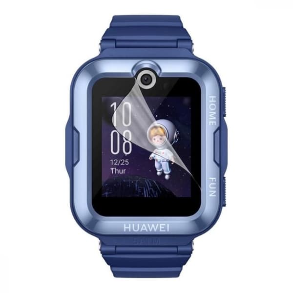 Skyddsskydd för Huawei Barnklockor 4X [Pack 6] Ultra Tunn Plastskydd Film Motståndskraftig Phonillico