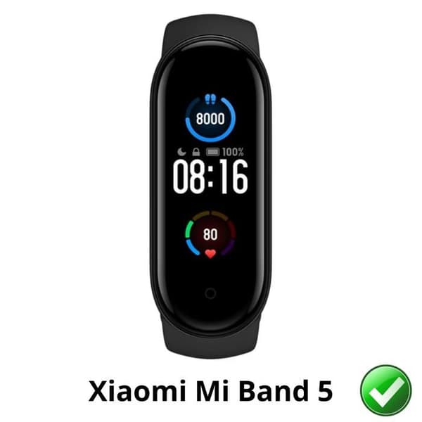 Skyddsskydd för Xiaomi Mi Band 5 [Pack 6] Plastskyddfilm Resistent Ultrafinn Phonillico