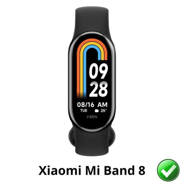 Skärmskydd för Xiaomi Mi Band 8 [Pack 6] Ultrafin Plastskydd Film Phonillico