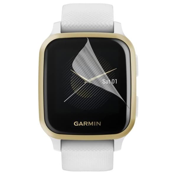 Skyddsskärm för Garmin Venu Sq Music [Pack 8] Ultra Tunn Plastskydd Film Phonillico