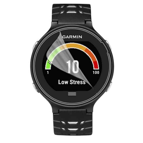 Skydd för skärm till Garmin Forerunner 630 [Pack 6] Ultraskyddande plastfilm, supertunn Phonillico