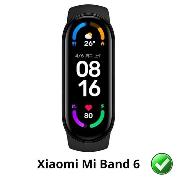Skärmskydd för Xiaomi Mi Band 6 [Pack 15] Plastfilm Skyddande Ultra Tunn Phonillico