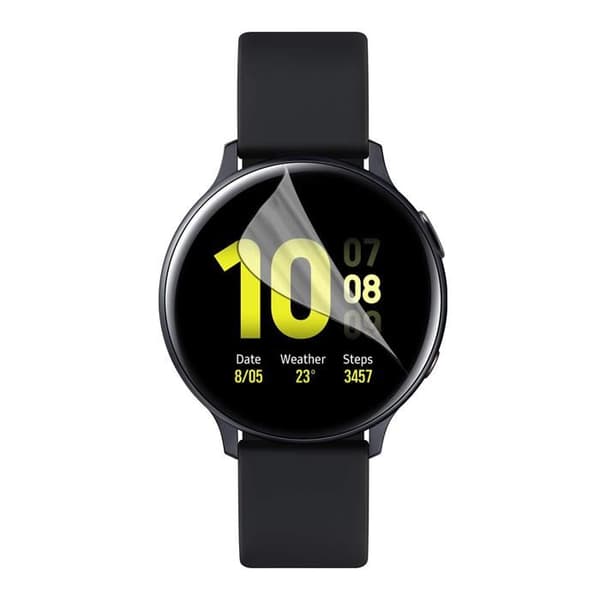 Skydd för skärm till Samsung Galaxy Watch Active 2 - 44mm [Pack 8] Hållbar ultratunn plastskydd Phonillico