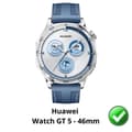 Miniatyrbild 2 av 3: Skyddsskärm för Huawei Watch GT 5 - 46mm [Pack 6] Ultra tunn skyddsfilm i plast Phonillico