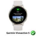 Miniatyrbild 2 av 3: Skärmskydd för Garmin Vivoactive 5 [Pack 6] Ultra Tunn Skyddande Plastfilm Phonillico