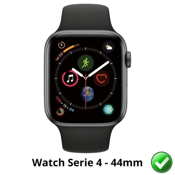 Skyddsglas för Watch Serie 4 - 44mm [Pack 6] Ultratin Plastfilm Skydd Phonillico