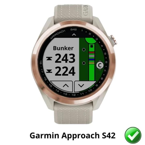 Skyddsskärm för Garmin Approach S42 [Pack 6] Ultratunn Skyddande Plastfilm Phonillico
