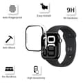 Miniatyrbild 3 av 6: Fodral kompatibelt med Watch 46mm Series 10 - Hårt skyddande fodral med transparent härdat glasskärm Phonillico®