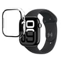 Miniatyrbild 1 av 6: Fodral kompatibelt med Watch 46mm Series 10 - Hårt skyddande fodral med transparent härdat glasskärm Phonillico®