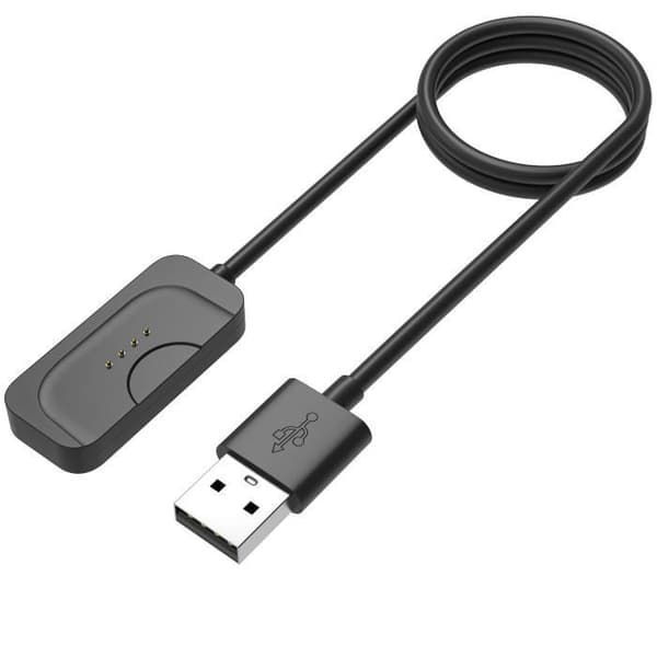 Laddare för Oppo Watch 3/3 Pro/2/1 - PHONILLICO - USB-kabel 1m - Svart