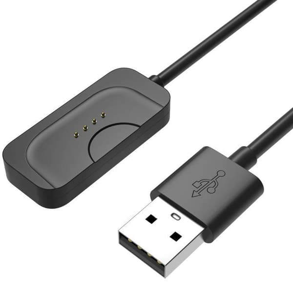 Laddare för Oppo Watch 3/3 Pro/2/1 - PHONILLICO - USB-kabel 1m - Svart