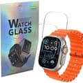Miniatyrbild 1 av 4: Härdat Glas för Apple Watch ULTRA 2 49 mm [Paket 2] Skyddande Skärmskydd för Smartwatch Phonillico®