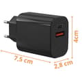 Miniatyrbild 4 av 5: Laddare 12W Kompatibel med Yamay SW023 Willful SW021 SW025 Phonillico®