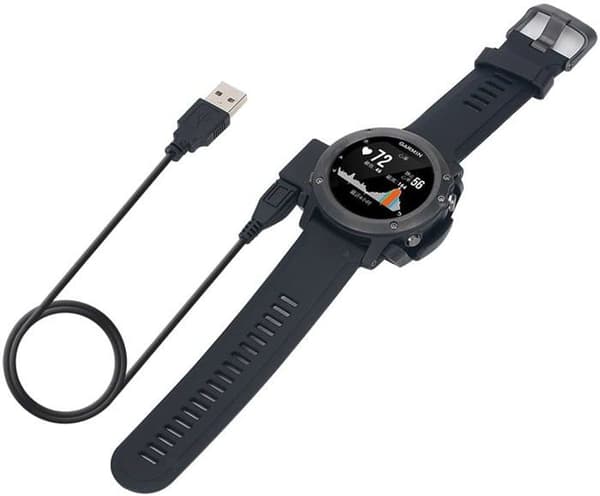 Laddare 12W + kabel som är kompatibel med Garmin Fenix 3 Fenix 3 Sapphire Fenix 3 HR Quatix 3 Tactix Bravo Phonillico®
