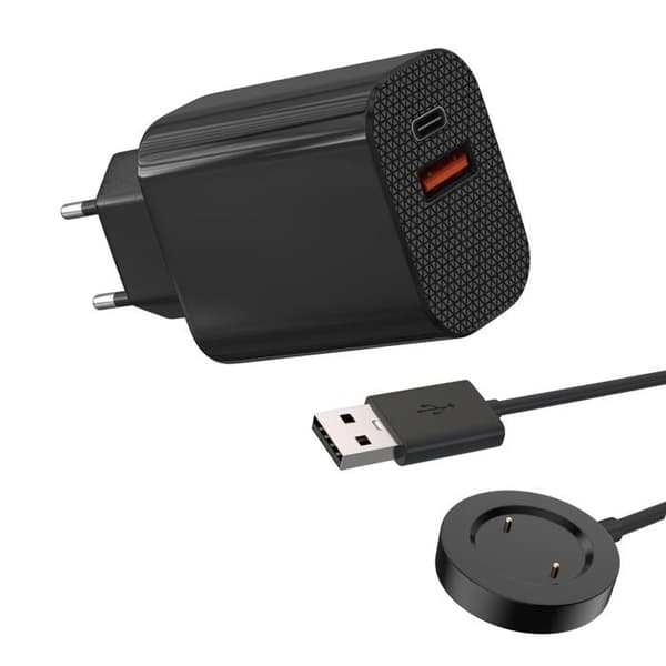 Laddare 12W + Kabel Kompatibel med Huawei Watch GT Classic Sport GT2 GT2E Honor Watch Magic Honor Watch Dream Phonillico®