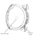 Miniatyrbild 4 av 6: Garmin Fenix 8 51mm kompatibelt fodral - Hårt skyddsfodral Transparent härdat glasskärm Phonillico®