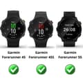 Miniatyrbild 2 av 4: Härdat glas för Garmin Forerunner 55 - Forerunner 45 - Forerunner 45S [2-pack] Skärmskydd för klocka, rep- och stötresistent Phonillico®